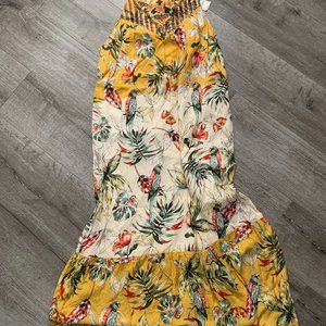 NEW Style & Co Maxi Dress Floral Boho Womens Size L